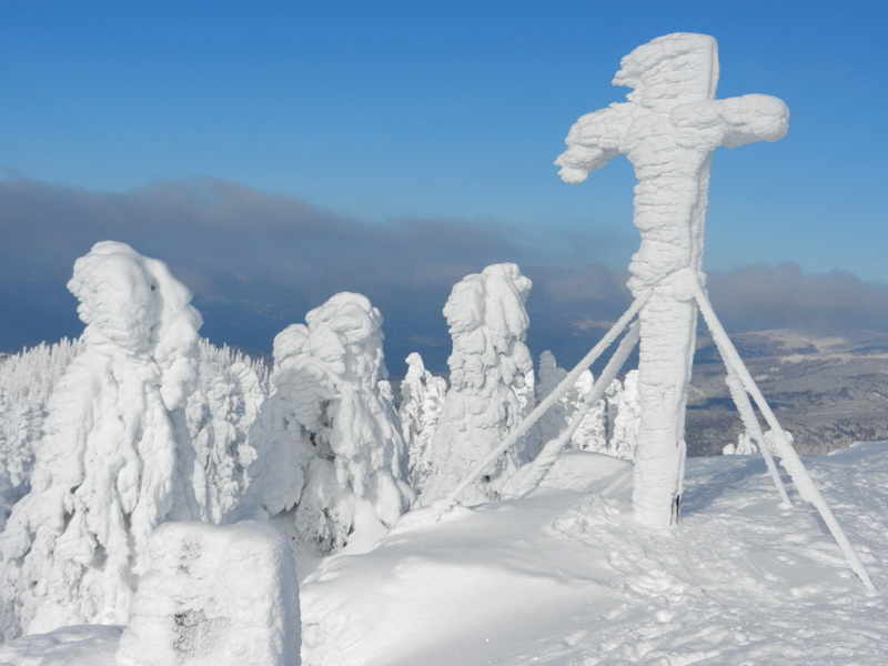 12 windskulpturen am rachelgipfel